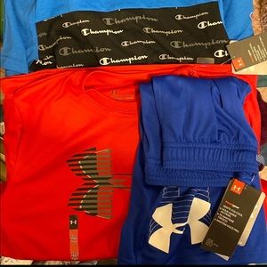 Size 10/12 UA and champion set!